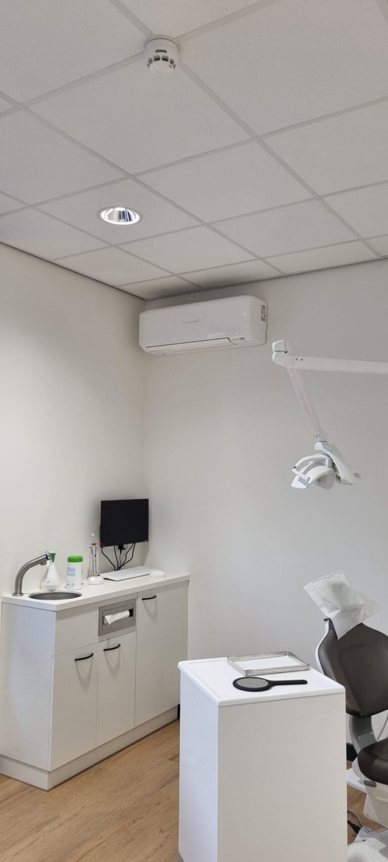 tandarts warmtepomp installatie
